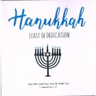 Card - Hanukkah Feast Of Dedication